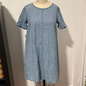 Madewell bow back dress